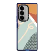 Galaxy Z Fold6 Impact Case Shapes & Lines 1 by aLILscribble
