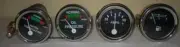 Massey Ferguson Temp, Oil Pr (Male), Fuel, Ampere Gauge Set TE20,T020,T030,50++