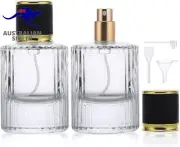 Travel Perfume Refillable Bottle, 2 Pcs Perfume Atomiser 50Ml, Perfume Spray Bot