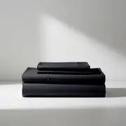 Silky Soft Bamboo Sheet Set - Black