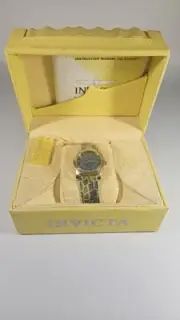 2007 8513 Invicta Ladies Blue Sterling Silver Saphire Coated 100M Watch NEW!