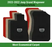 Lloyd Velourtex Front Carpet Mats for '22 Jeep Grand Wagoneer w/Jeep Grill Logo (for: Jeep)