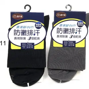 《DuDu _store》旅行家防黴排汗襪  24cm-27cm防黴纖薄寬口短襪