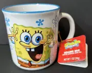 SpongeBob SquarePants Ceramic Mug NEW (No Hot Chocolate Mix) with tag