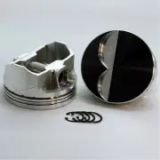 DSS Piston Kit K1-3350-4030; 4.030" Bore -4cc Flat Top for Ford 351W Stroker