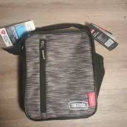 Thermos Insulated Lunch Box Anti Microbial Flex Guard Liner Drink Pocket NEW