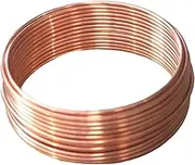 25 Ft. Uncoated Bare Solid Copper Wire (Dead Soft) Choose gauges (8 Ga. Coil, 25 Ft.)