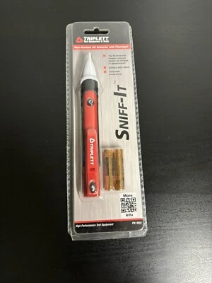 Triplett Sniff-It Non-Contact AC Voltage Detector with Overload Protection,