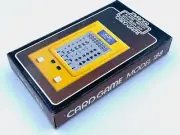 1984 INVADER CARD GAME LCD Alarm Handheld Model 188 RJP Alarm Watch Week Day NOS