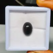Natural Ethiopian Black Opal Oval Cabochon Stone 12*16.50 MM 7.25 CT