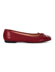 [Dune London] Highest Ballet Flat Shoes in Red