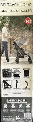 Delta Children 365 Plus Lightweight Stroller - Infant/Toddler - Folding- New