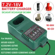 PA18 Battery Drill Charger for Makita NiMH NiCd MT1008 7.2V-18V 230V DC1804T