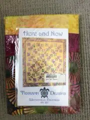 Here and Now quilt kit from Terrapin Designs 80"x80"