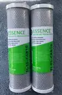 2 APEC Essence 10 Micron 10" x 2.5" Carbon Filters Reverse Osmosis Water System