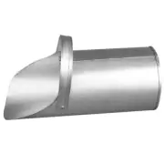 Ash Bucket Tool Construction Site Supply Concrete Filling with Carrying Handle