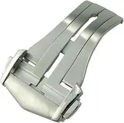 [KAVJU] 18mm Deployment Buckle Suitable For Omega De Ville AQUA TERRA 150 Watch Leather Watchband Buckle Rubber Buckle