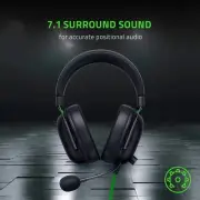 Razer BlackShark V2 X Wired Gaming Headset HyperClear Cardioid Mic Black