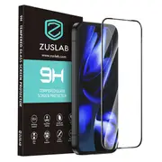 ZUSLAB for Pixel 9a Screen Protector Tempered Glass 9H Hardness for Google (2025) - Black