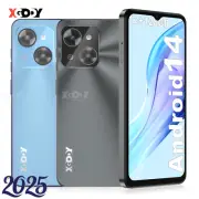 2025 Ulocked Smartphone Android 14 12+128GB Mobile Phone Octa Core Face ID 2*SIM