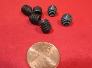 Alloy Steel Set Screws, Cone Point, 5/16"-18 x 3/8" Length, 50 Pieces