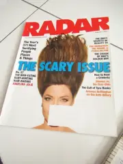 RADAR Magazine Dec 2005 SCARY ISSUE 371 Most Terrifying People BEST PRICE EBAY!!