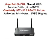SuperBox S6 PRO COMPLETELY SET-UP READY-TO-USE , AUTHORIZED Sales - MAKE OFFER