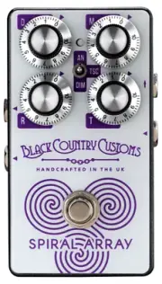 Laney Black Country Customs Spiral Array Chorus Guitar Effects Pedal