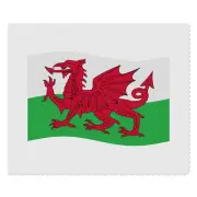 2 x 'Waving Welsh Flag' Microfibre Lens / Glasses Cleaning Cloths (LC00024898)