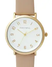 [TONY+WILL] Astral Watch in Gold/White/Stone