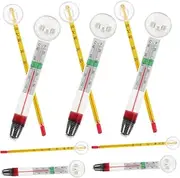 CHILDWEET 10pcs Water Temperature Thermometer for Fish Tanks Accurate Readings for Freshwater and Aquariums Easy to Use and Includes and Thermometers