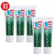 5X Emoform Toothpaste F Mint Flavor Sensitive Teeth Reduce Bad Breath [100g.X5]