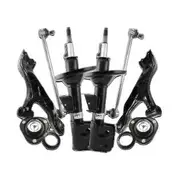 Front Shock Mount Control Arm Sway Bar Link Kit for Toyota Tarago ACR50R GSR50R
