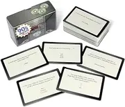 Gift Republic Totally 90s Music Trivia Card Game, 100 Quiz Cards on 1990s Pop Culture and Artists, Pocket-Sized Music Game, Fun for Parties and Fans of 90s Bands RNB and Alternative Rock