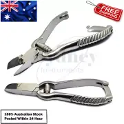 Manicure Clipper Cutter Ring Barrel Lock Nipper Podiatry Pedicure Nail Care