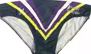 Melbourne Storm NRL Mens Budgy Smuggler Swimmers Sizes 28-40 BNWT