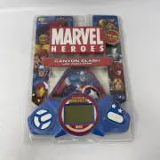 2006 Techno Source Marvel Heroes Captain America Canyon Clash LCD Handheld Game