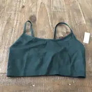 Offline Aerie Women's Sleeveless Crop Top Green L