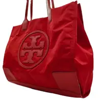 在飛比找蝦皮購物優惠-TORY BURCH 手提包 ELLA 尼龍 紅色 日本直送