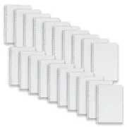 20pc Spirax 564 Notebook 7mm Ruled 80-Pages Writing School Stationery Yellow