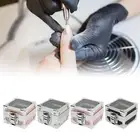 Nail Drill Bits Holder Container 25 Holes Aluminum Alloy Nail Grinding Bits AGS
