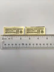 Vintage Walther’s Decals HO Scale Great Northern GN Western Fruit Express 1-2