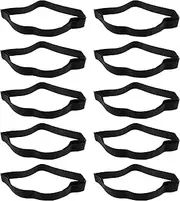 10Pcs Heart Rate Chest Strap Adjustable Elastic Strap for Sports Wireless Heart Rate Monitor