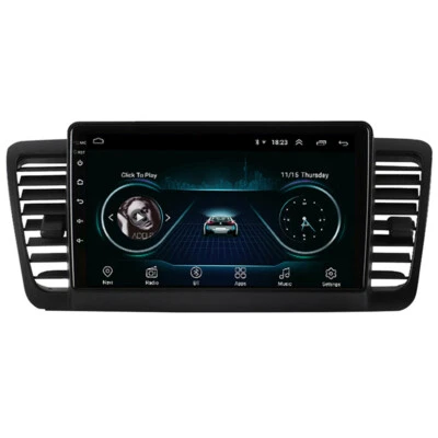Car Stereo Radio GPS For Carplay BT USB Fit For Subaru Legacy Outback 2003-2009 (for: Subaru)