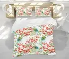 3D Peacock Feathers KEP296 Bed Pillowcases Quilt Duvet Cover Luna