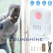 Wireless Indoor Alarm 2-8m Long Range Motion Sensor Alert Shop Entry Door bell