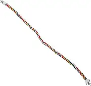 COMPUKAS Pet Bird Climbing Toy 80cm Cotton Rope Ladder Rotating Swing Toy Chewing Rope Multipurpose Accessory for Parrots