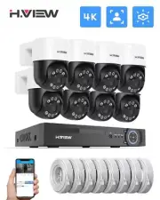 8MP Cctv Security Camera System - 5 Cameras