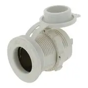 Hulk 4x4 Accessory Power Socket White 12/24V 20A @12V Non Led - HU6620-1