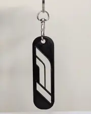 F1 Formula One BLACK 7CM KEY TAG CHAIN 3d print collectable merchandise